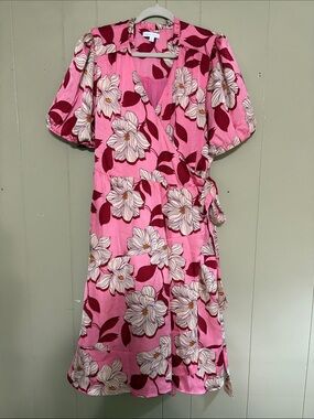 Draper James Floral Wrap Dress